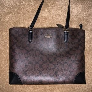 Coach tote bag barley used